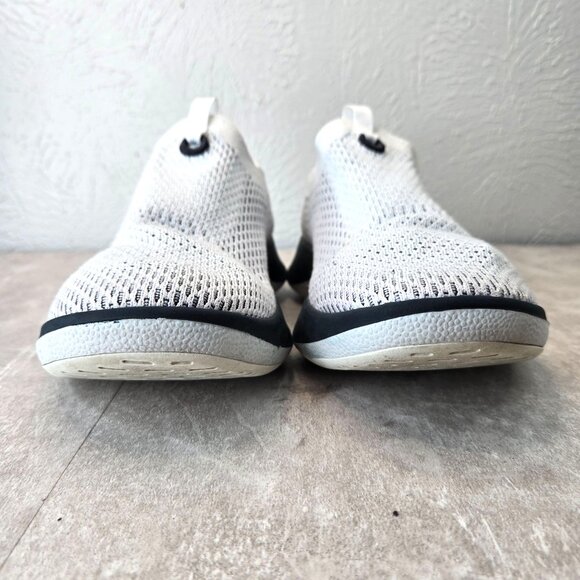 Allbirds Slip On Comfort Sneakers 9.5 White Stretch Mesh Athletic Sporty Shoes - Picture 3 of 12